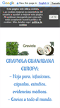 Mobile Screenshot of graviola-guanabana-europa.com